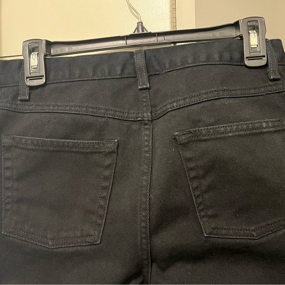 Newport News Jeanology Boot Cut Jeans, Size 6Tall Black - Picture 3 of 5